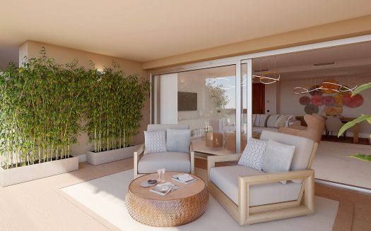 Penthouse 4 dormitoare aproape de plajă ~ San Pedro de Alcantara | Mare