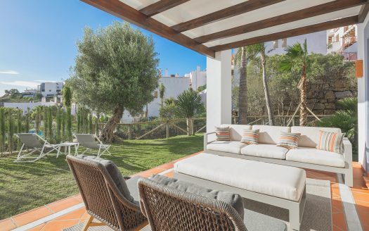 3 dormitoare cu gradină privată ~ Benahavis | Paraiso Pueblo